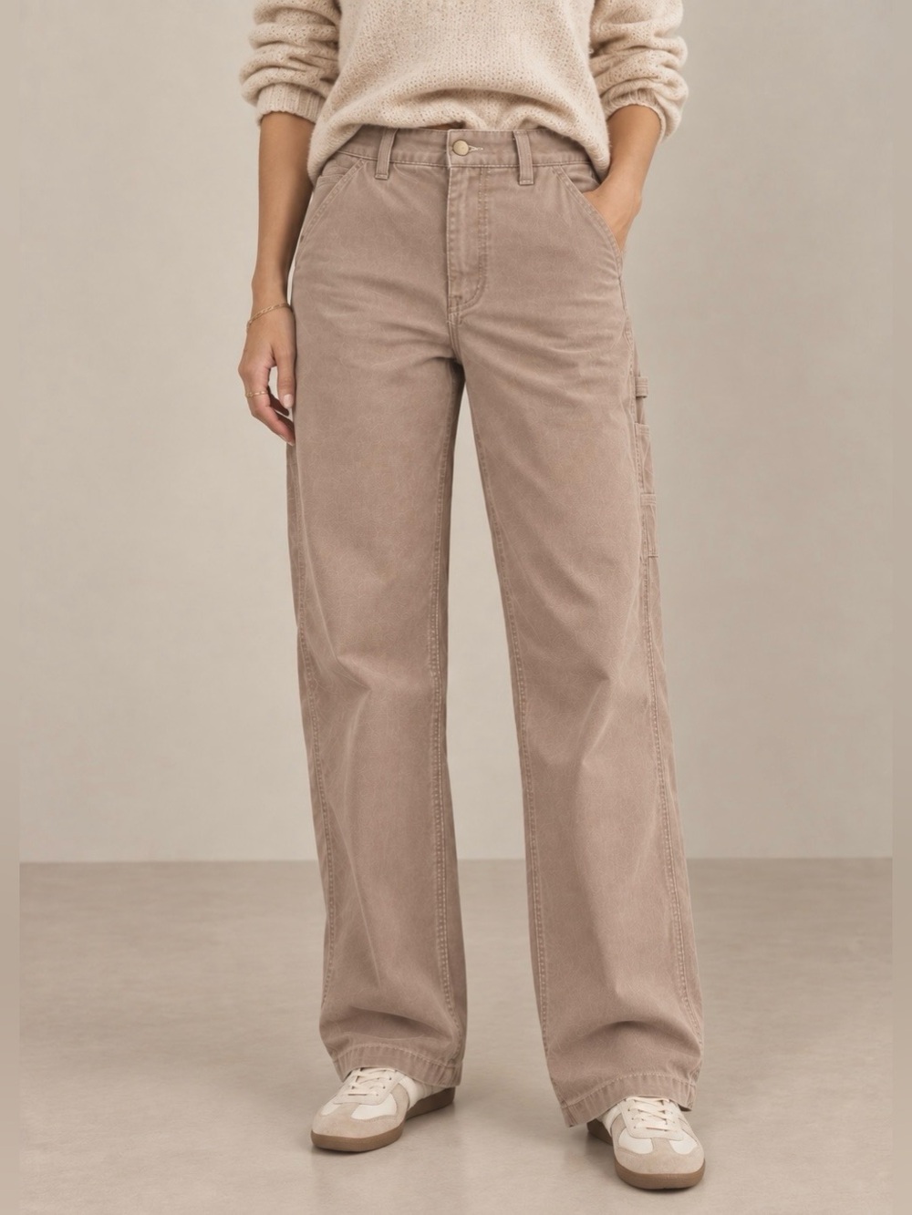 Aritzia TNA Greenwich High Rise Carpenter Pants - Size 6